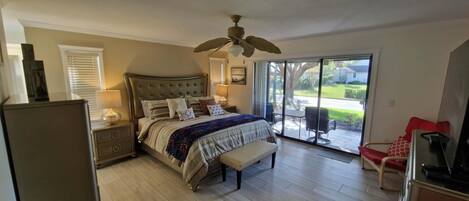 2 bedrooms, iron/ironing board, travel cot, WiFi