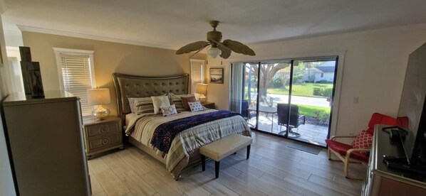2 habitaciones, tabla de planchar con plancha, cuna de viaje y wifi