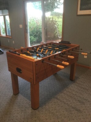 Games room - Winstock Country Music Festival and many fun things to do in a small community. (Winsted)