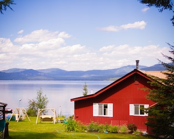 Image of Vintage Montana Lakefront Cabin Retreat - Enjoy Big Sky Land on the water!