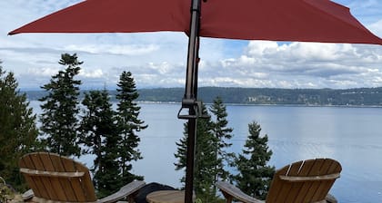 Vierasmökki näköalalla