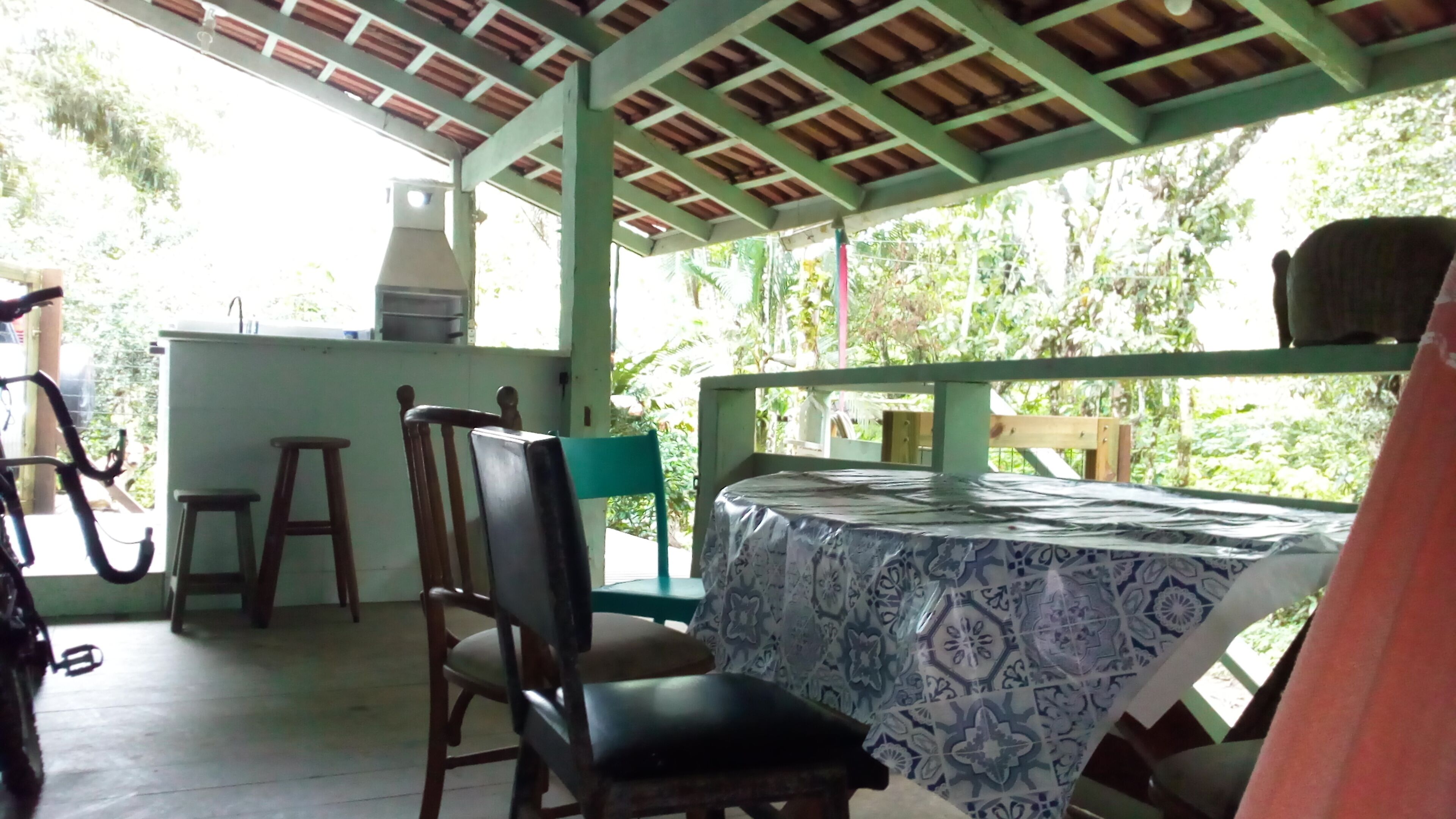 New Year's Eve 1300m Cambury beach 200m of the trade clover and Rio-Santos half to the woods