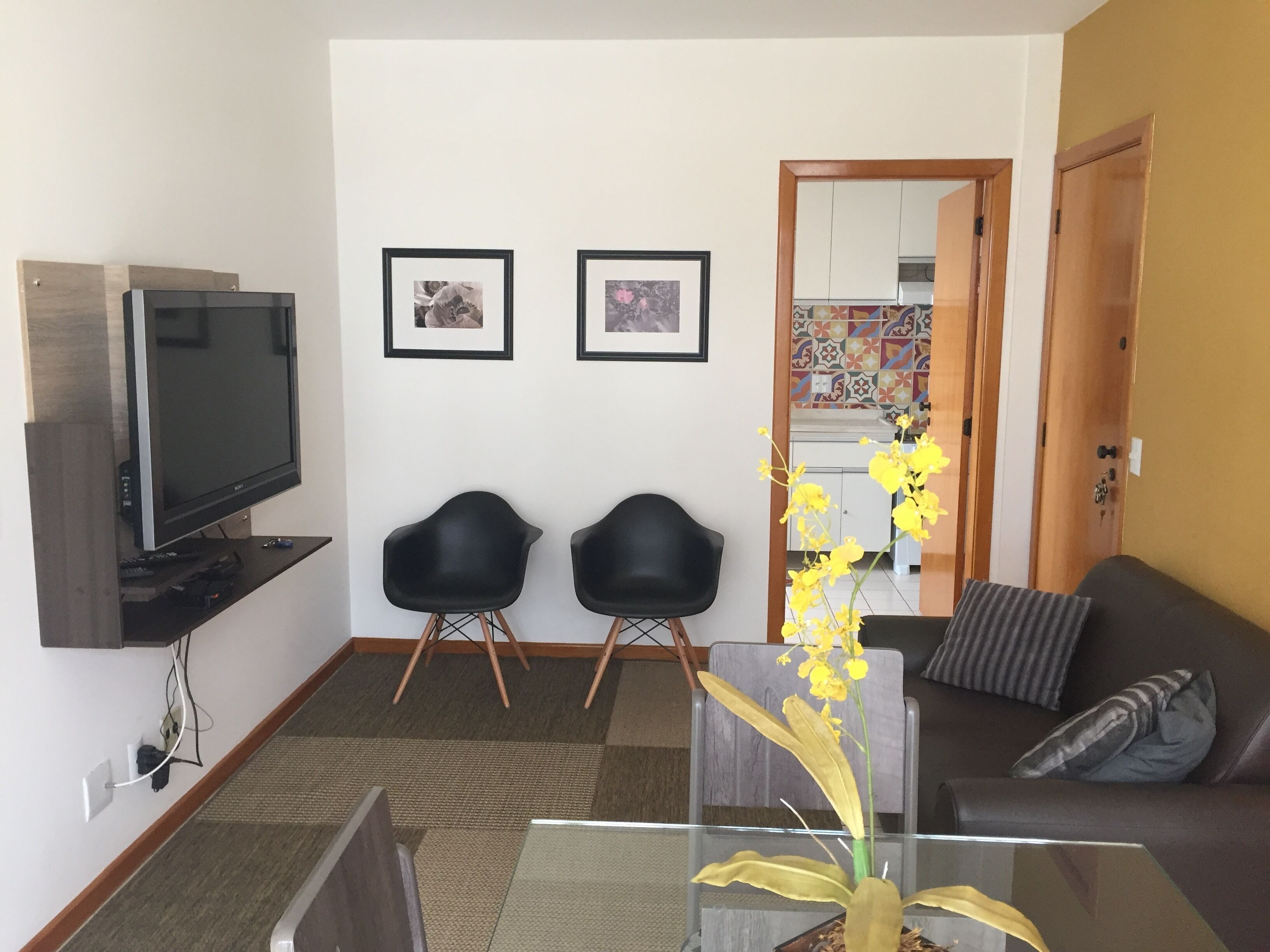 Beautiful 2 bedroom apartment, garage, elevator, facing Águas Claras park