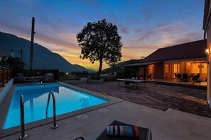 Outdoor pool - Villa Calma Biokovo near Makarska (Zagvozd)