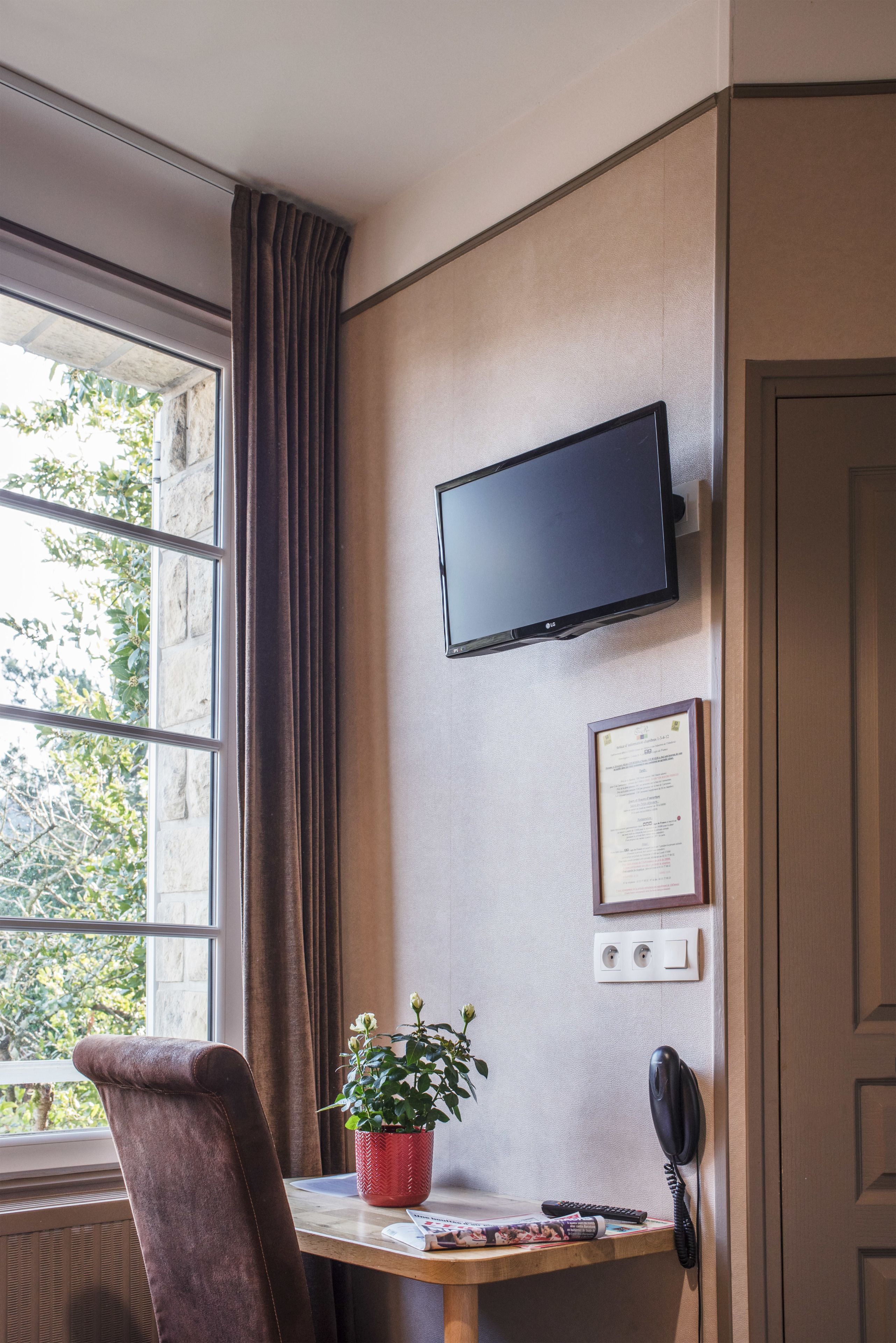 Habitación doble superior | Decoración individual, mobiliario individual, cortinas opacas