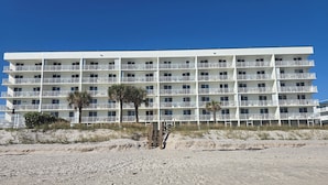 Exterior - Oceanfront 2BR Condo 2nd Floor Balcony with Beautiful Beach Views, Unit 203 (Indian Harbour Beach)