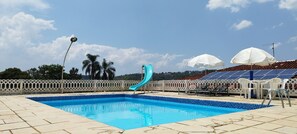 Indoor pool, outdoor pool
