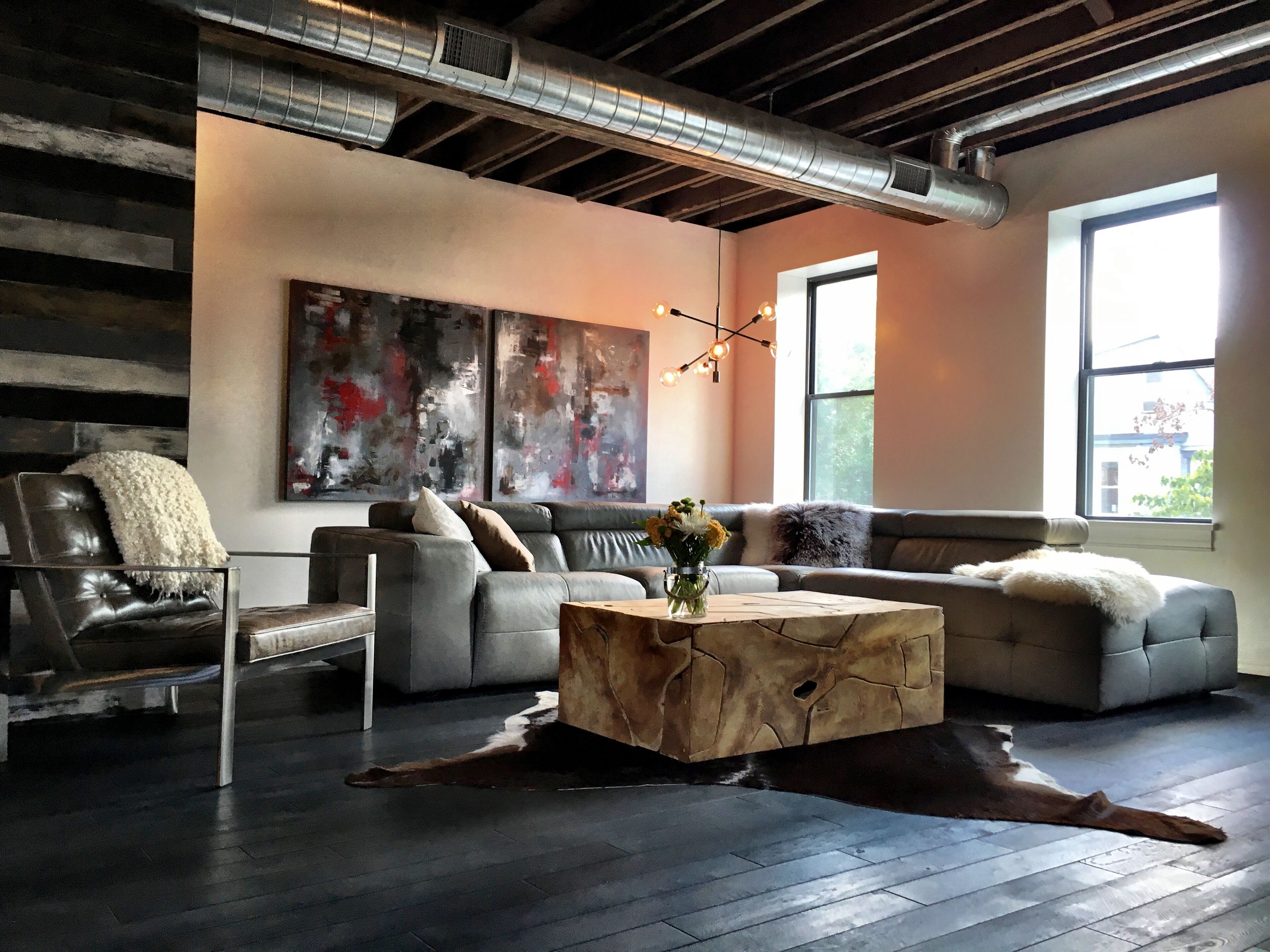 Industrial modern 3 bedroom Shadyside home