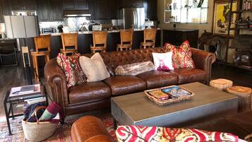 TV connectée, cheminée, Netflix, services de streaming