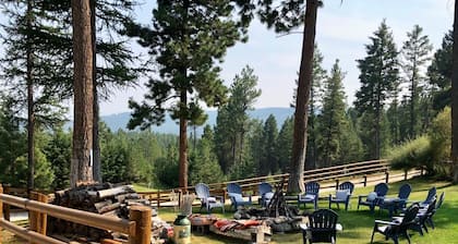 Gated Private ylellinen järvinäköala Lodge nukkuu 6 kokit Keittiö 5 tähden kokemus
