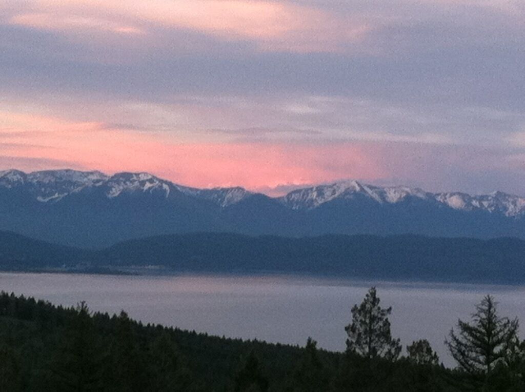 View of Flathead Lake from The Lodge
