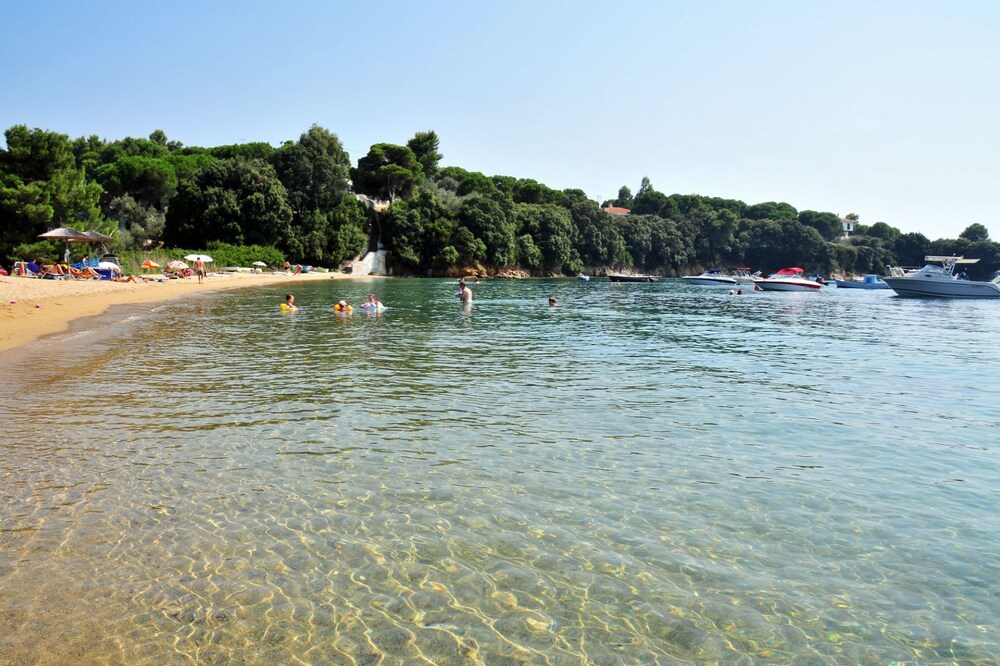Skiathos Beachfront villa with 2 separate apartments