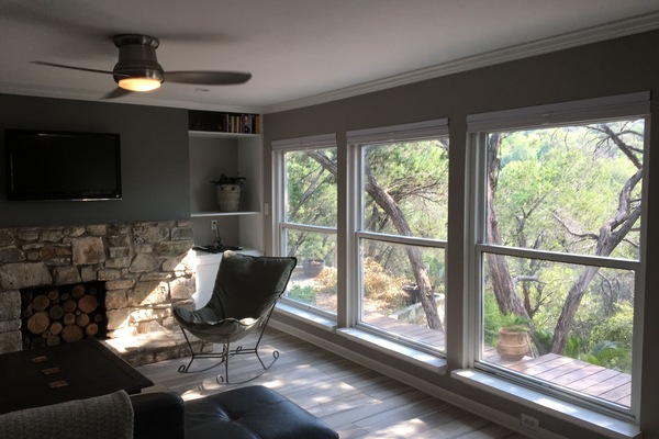 Área de sala de estar