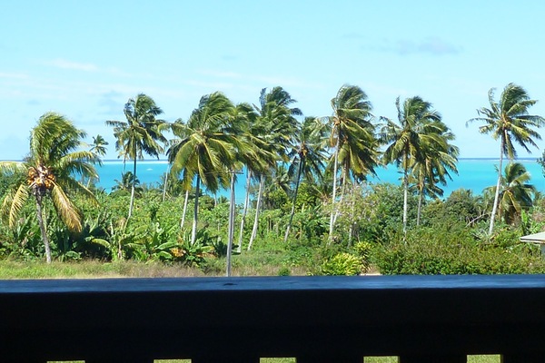 View from the balcony