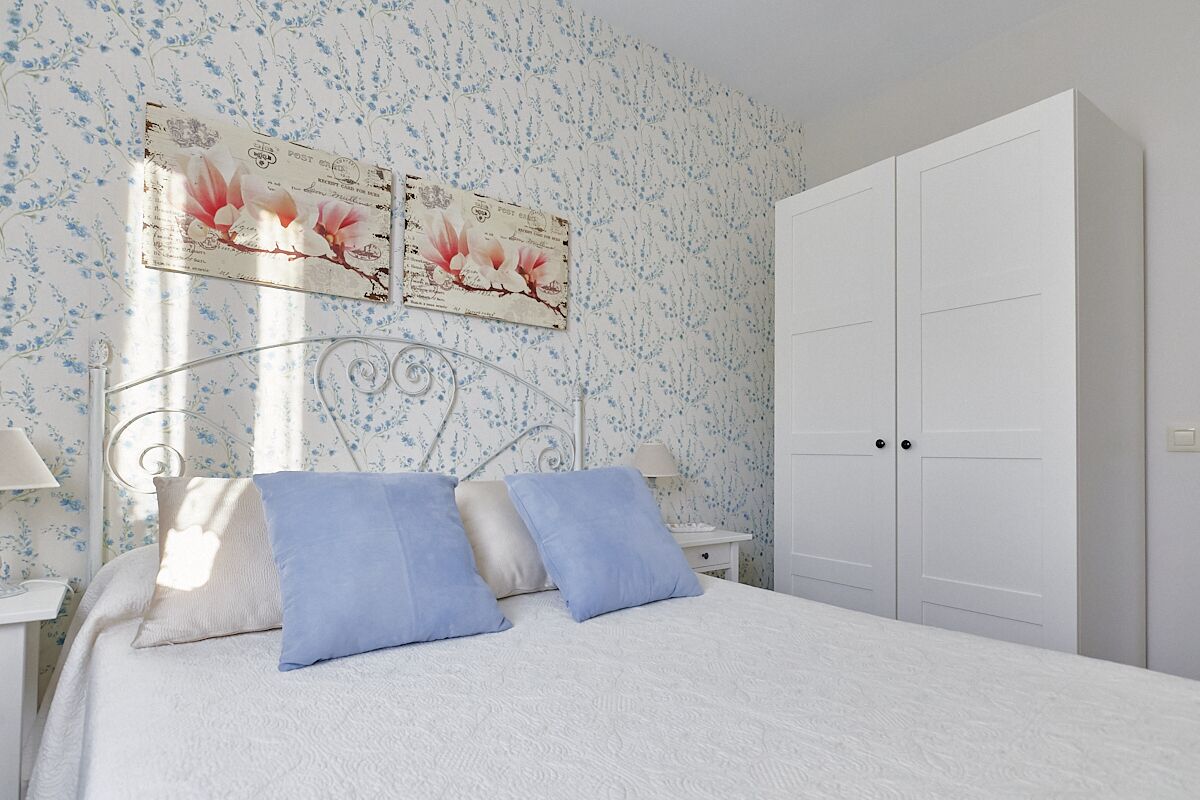 2 makuuhuonetta, silitysrauta/-lauta, ilmainen Wi-Fi, vuodevaatteet