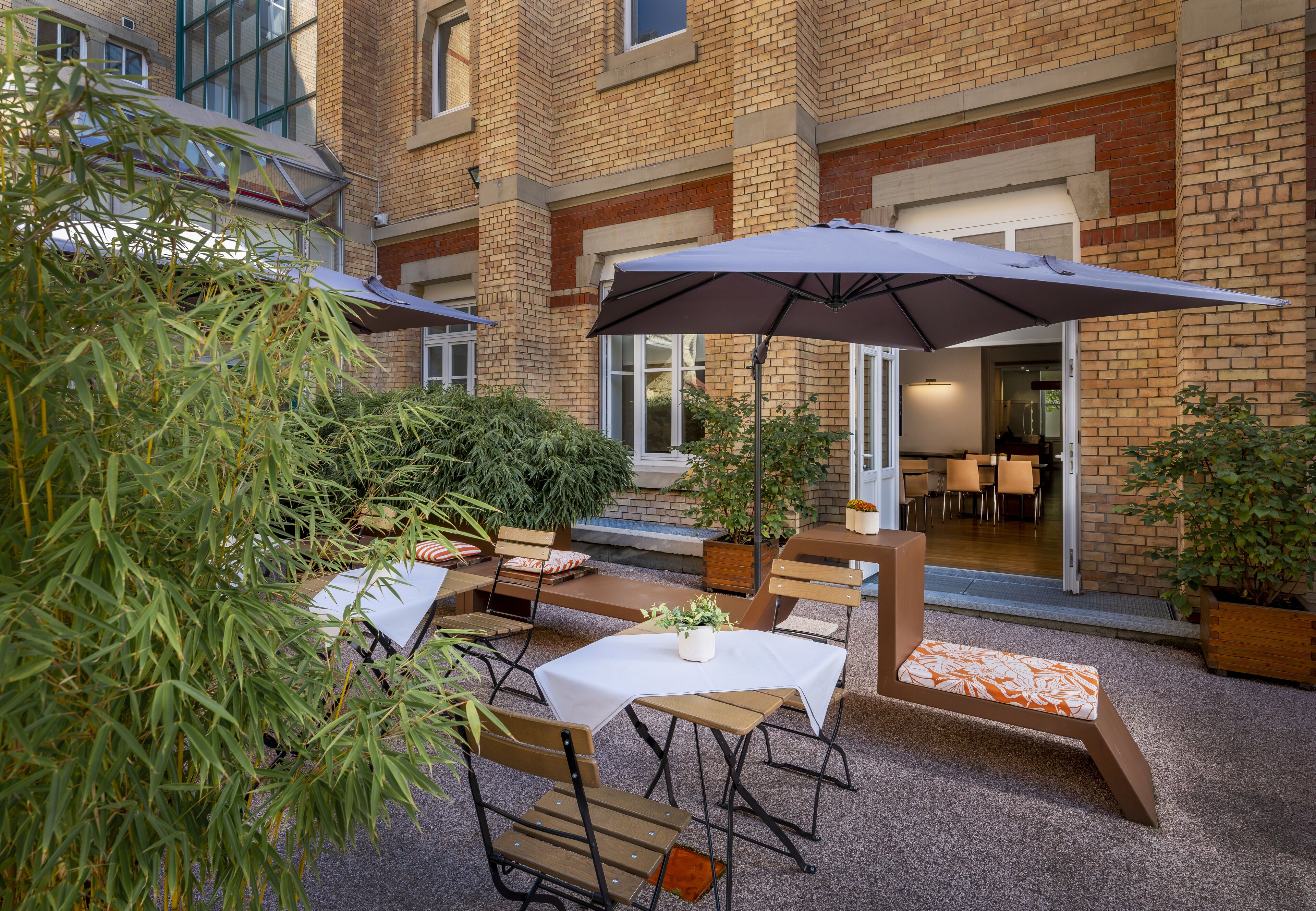 Façade de l’hébergement