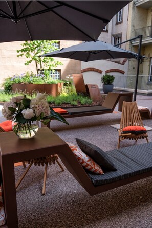 Terrace/patio - Ciarus - Hostel (Strasbourg)
