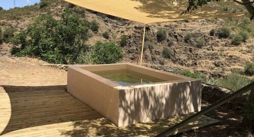 Haus des Chefingenieurs. An den Ufern des Guadiana Flusses. Bajo / Guadiana