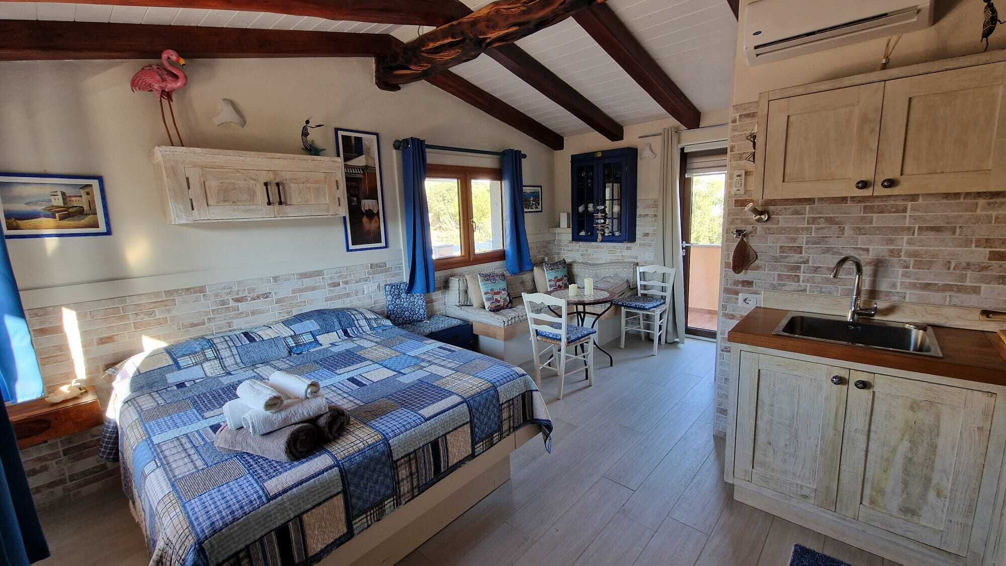  loft studio suite with bathroom for short periods 