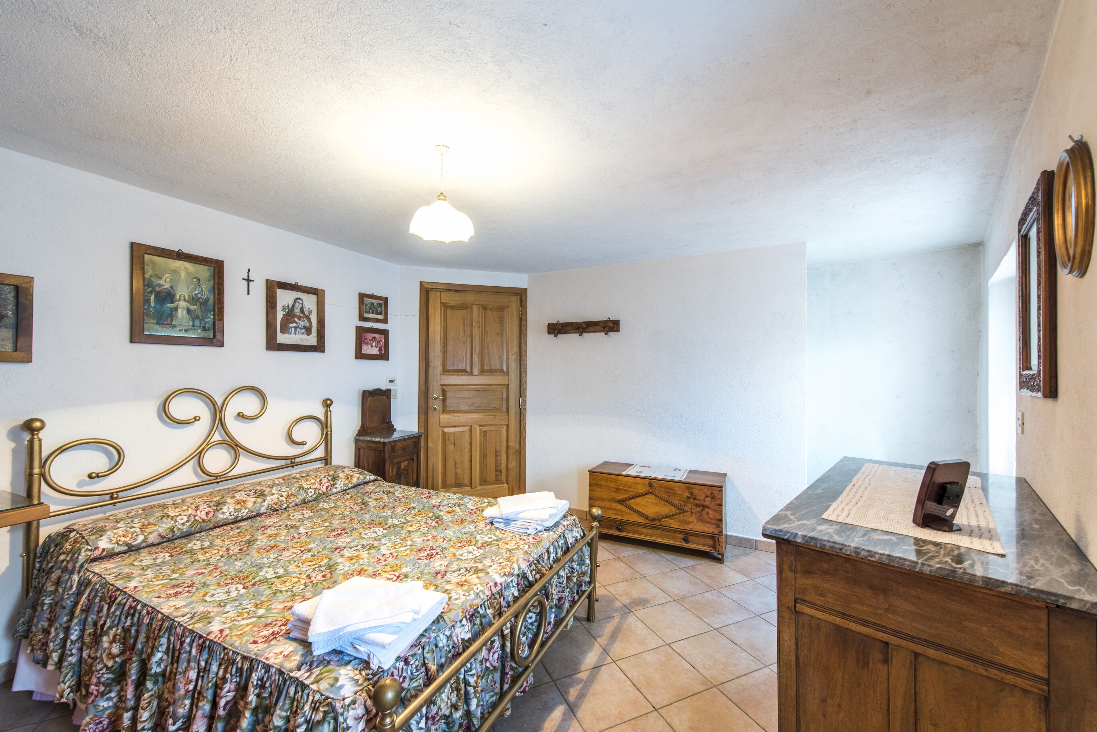 Typical mountain house between nature and peace