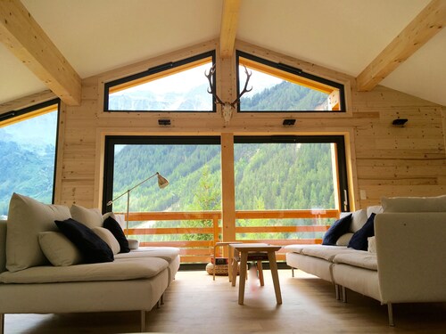 Les Arcs-La Plagne: exceptional chalet hammam sauna jacuzzi
