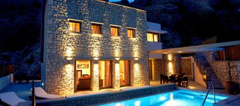 Villa Armonia, Eksklusiv 4 roms villa med privat oppvarmet basseng