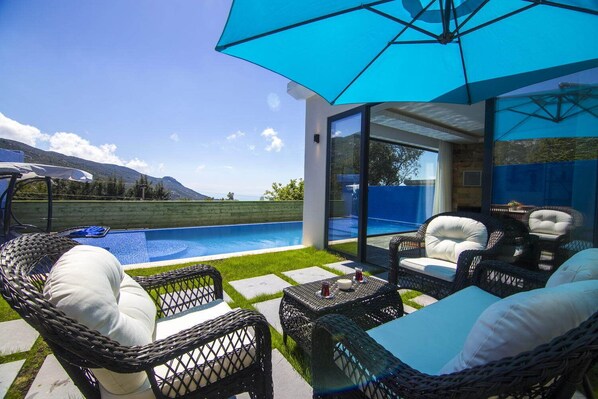 Indoor pool, a heated pool