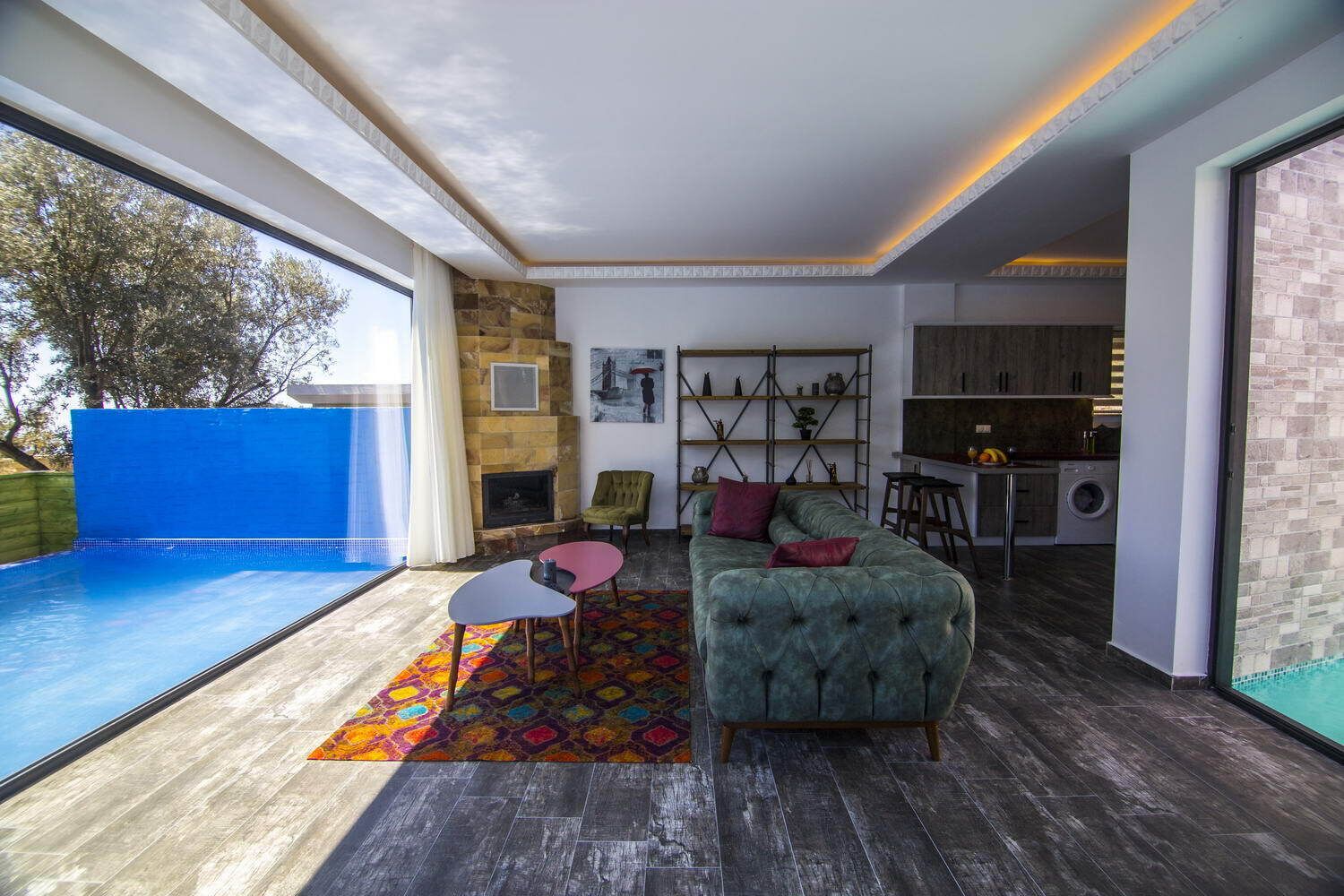 Romantic luxury "honeymoon" hideaway in the hills above Kalkan in a rural idyll