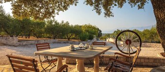 Secluded Villa Dubrava, private pool, olive grove surrounds the villa, Brac Island