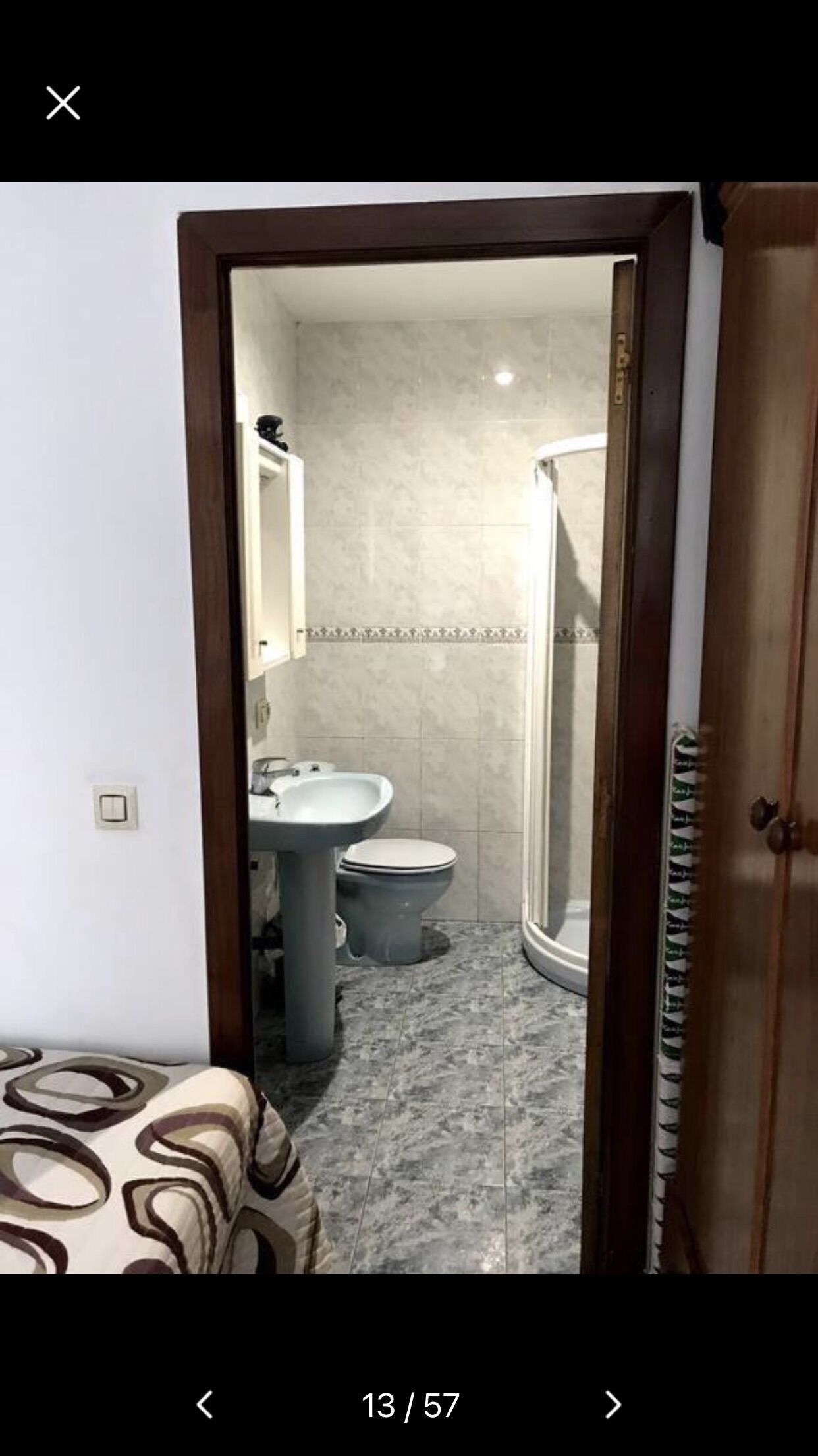 Studio for 2 people and a baby 