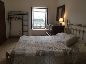 1 bedroom, travel crib, WiFi, bed sheets