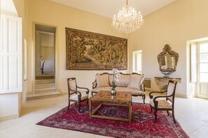 Zona de estar del vestíbulo