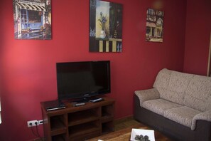 TV, DVD player, table tennis