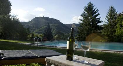 villa avec piscine Ă civita di bagnoregio