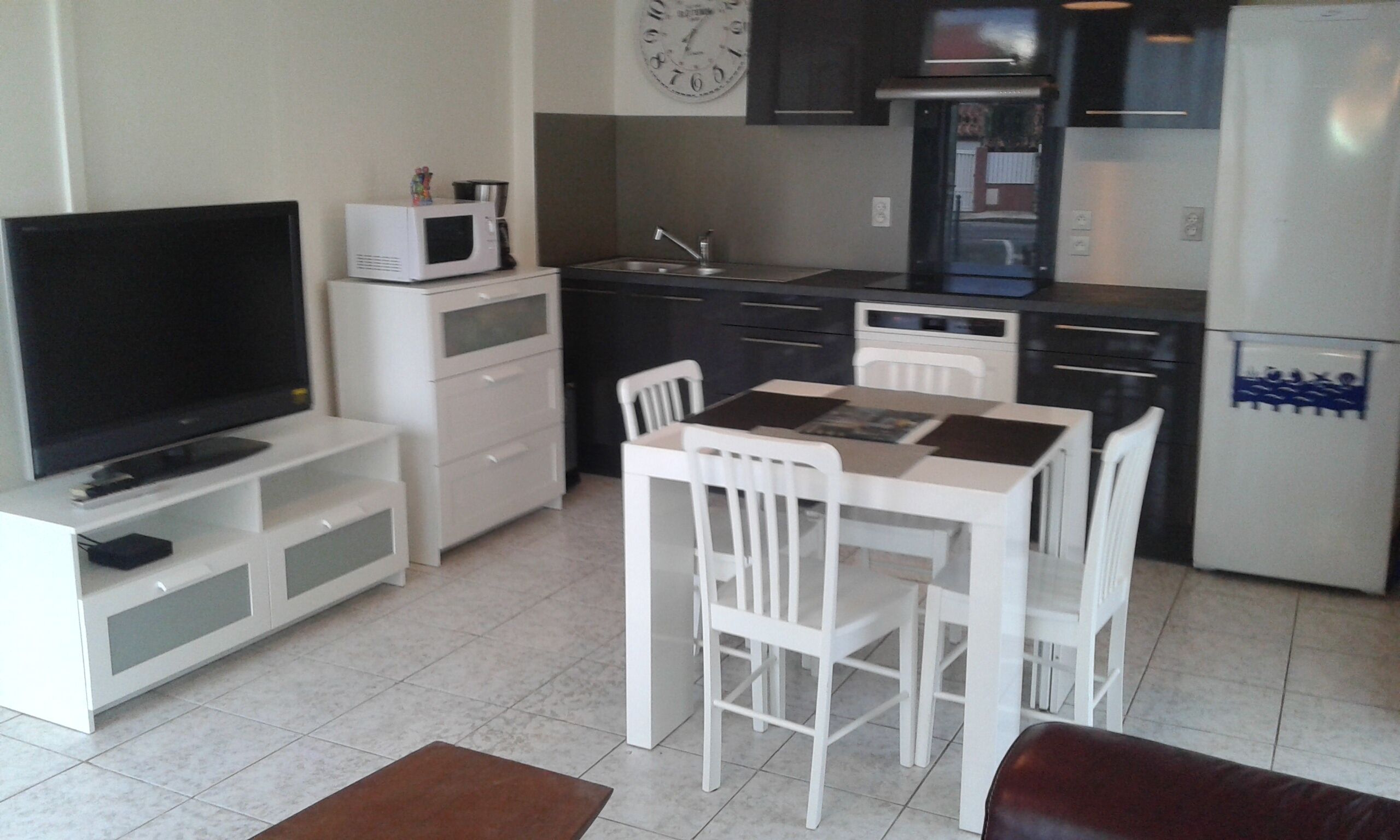 T2, 35m², Sea front, wifi, reversible air conditioning, central beach