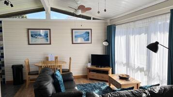 TV connectée, lecteur de DVD, livres