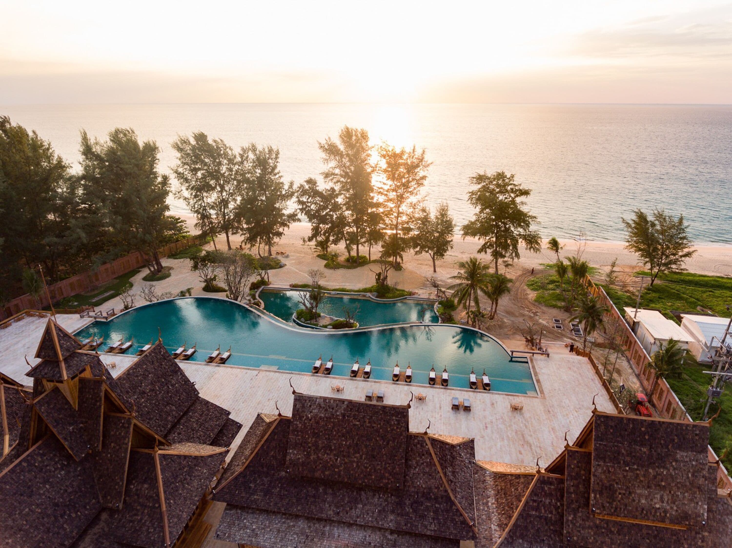 Uitzicht vanuit accommodatie