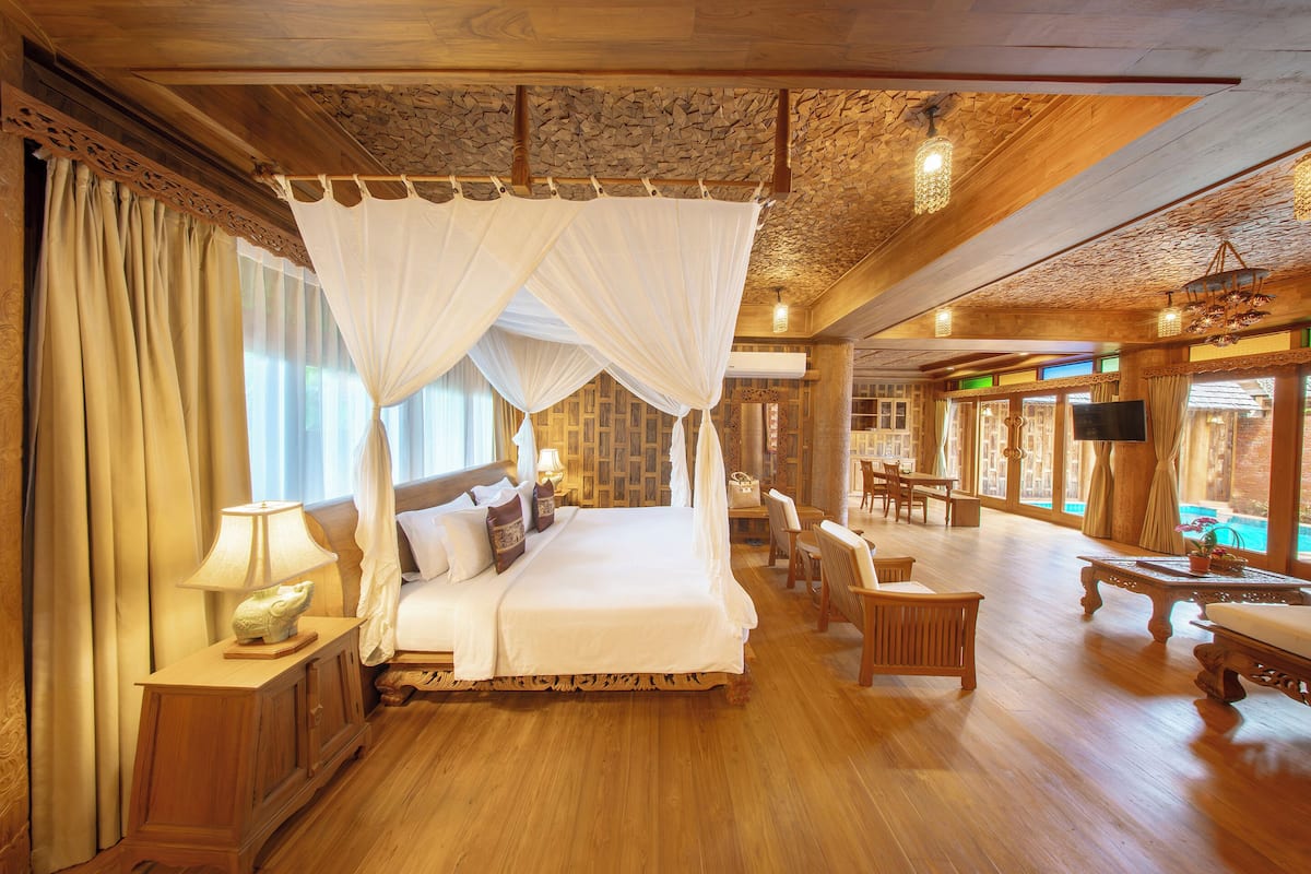 Garden Pool Villa with FREE THB 3,000 Net Resort Credit per night | Premium bedding, in-room safe, desk, free WiFi