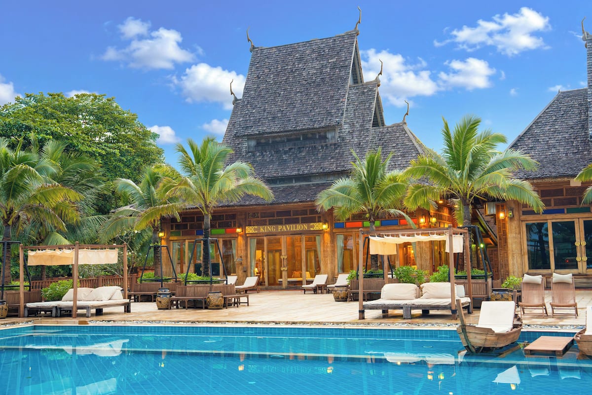 King Pavilion with FREE THB 3,000 Net Resort Credit per night | Premium bedding, in-room safe, desk, free WiFi