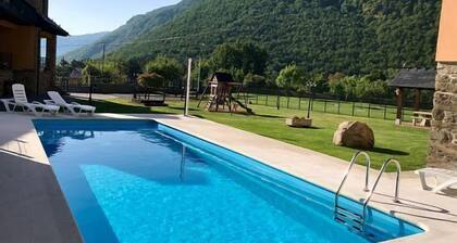 Rural apartment L'Abiseu for 4 people