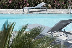 Pool - Naxos m vigla luxury beachfront private villa with pool (NAXOS)