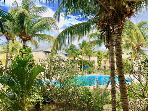 Le Tamier - Maisonette am Meer & Schwimmbad