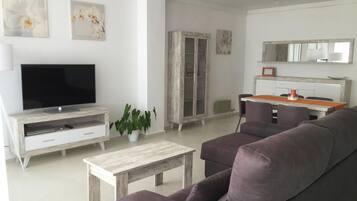 Televisie en een dvd-speler