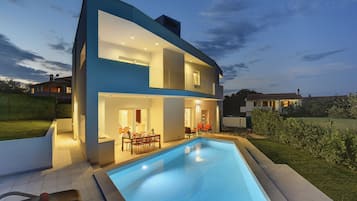 Una piscina climatizada