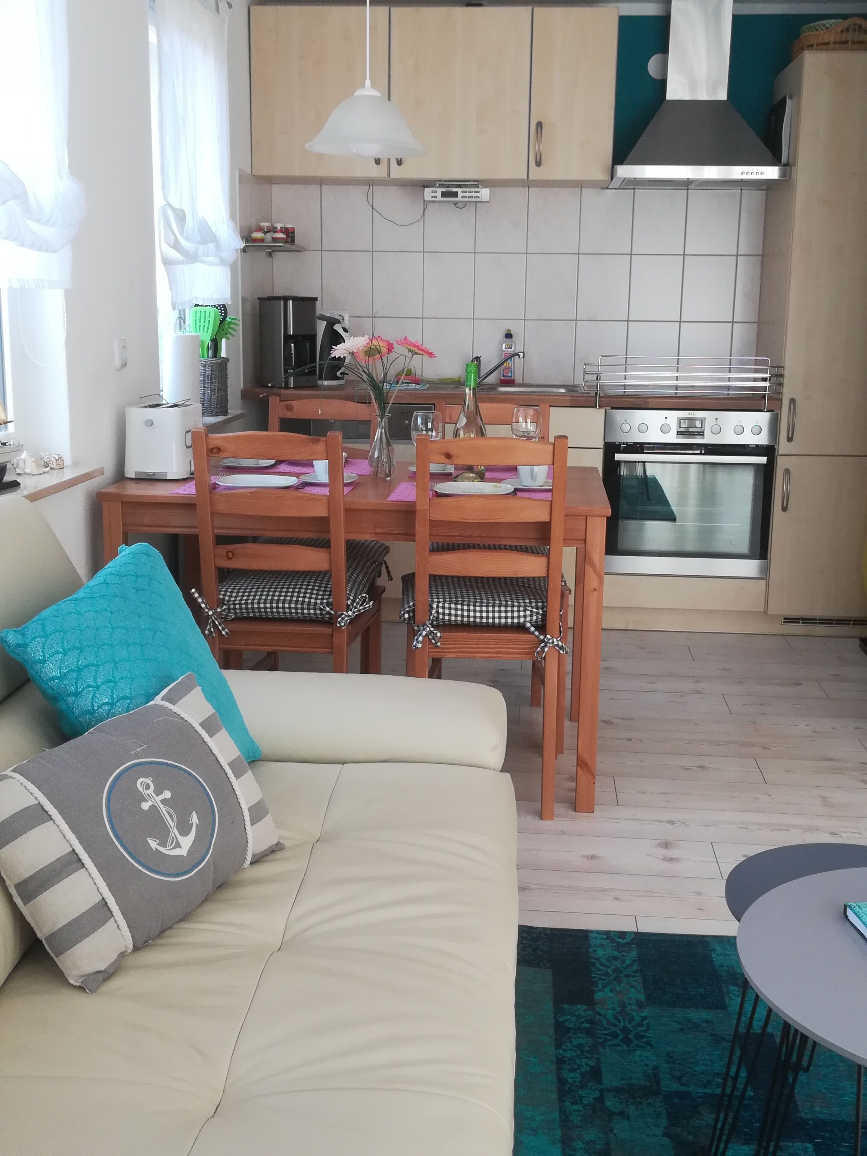 4 * Holiday house "Relax & Fit" with sauna, fitness, garden, playground, 1300 m beach