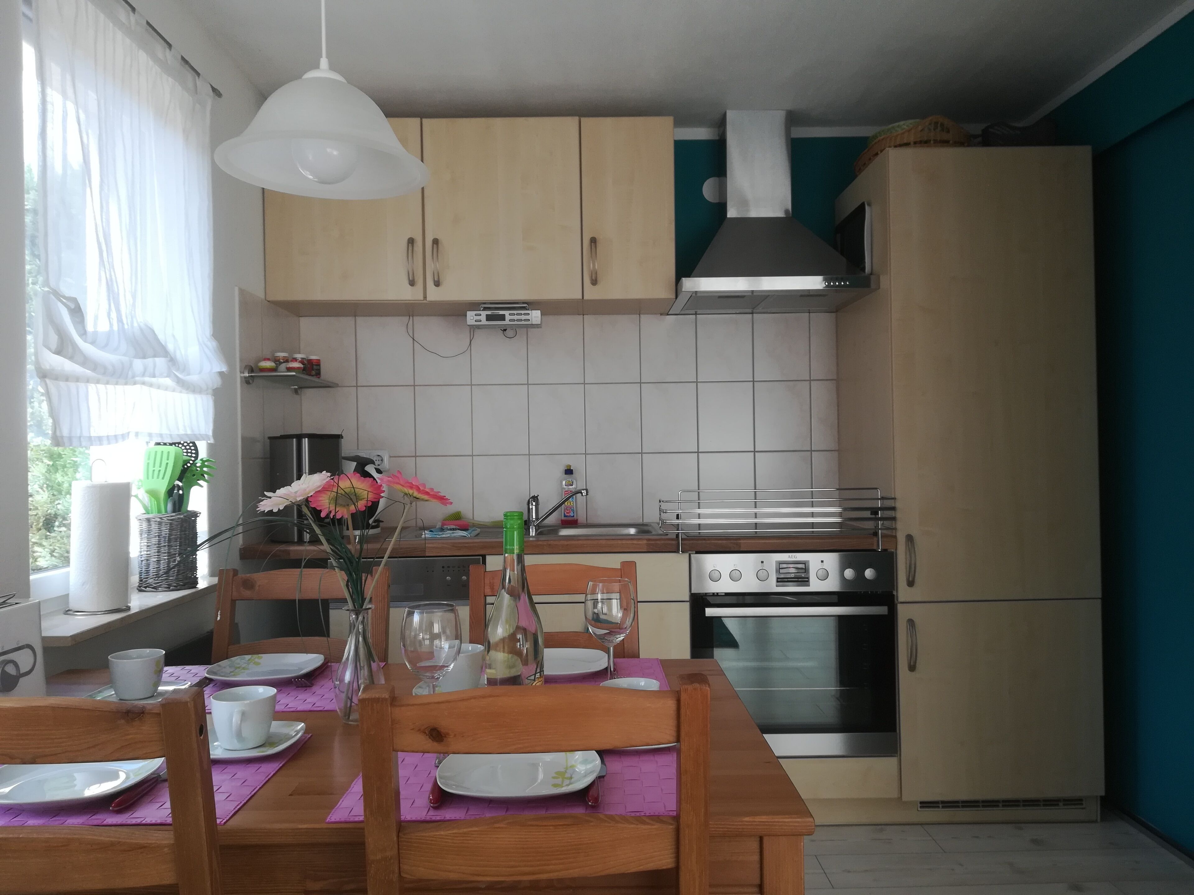 4 * Holiday house "Relax & Fit" with sauna, fitness, garden, playground, 1300 m beach