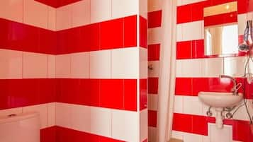 Departamento | Baño | Regadera, amenidades de baño gratuitas, secadora de cabello 