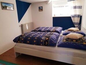 2 slaapkamers, wifi, beddengoed