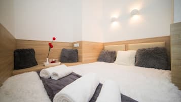 Appartement | Fer et planche à repasser, lits bébé (en supplément), Wi-Fi gratuit
