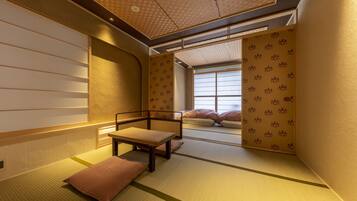 cyashitsu Suite Fusuma | Down comforters, Tempur-Pedic beds, in-room safe, soundproofing